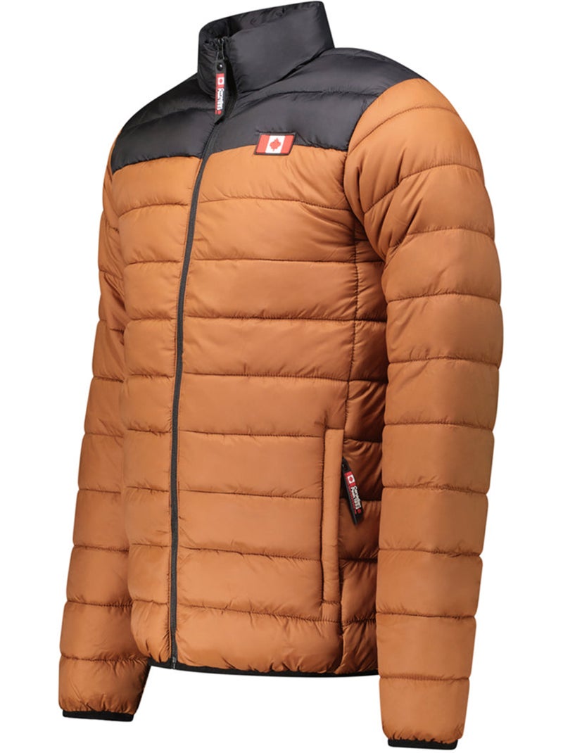 Blouson fin matelassé amigoclerceak – canadian peak Camel - Kiabi