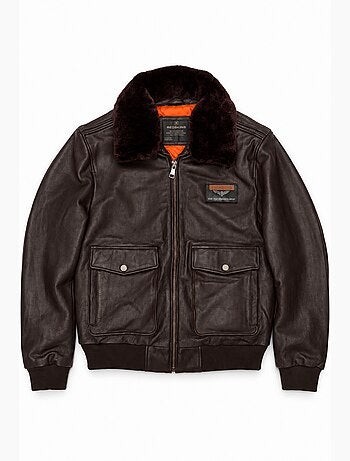 Blouson fligh airborn redskins