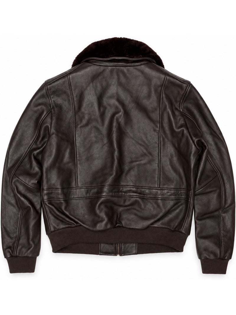 Blouson fligh airborn  redskins Marron - Kiabi