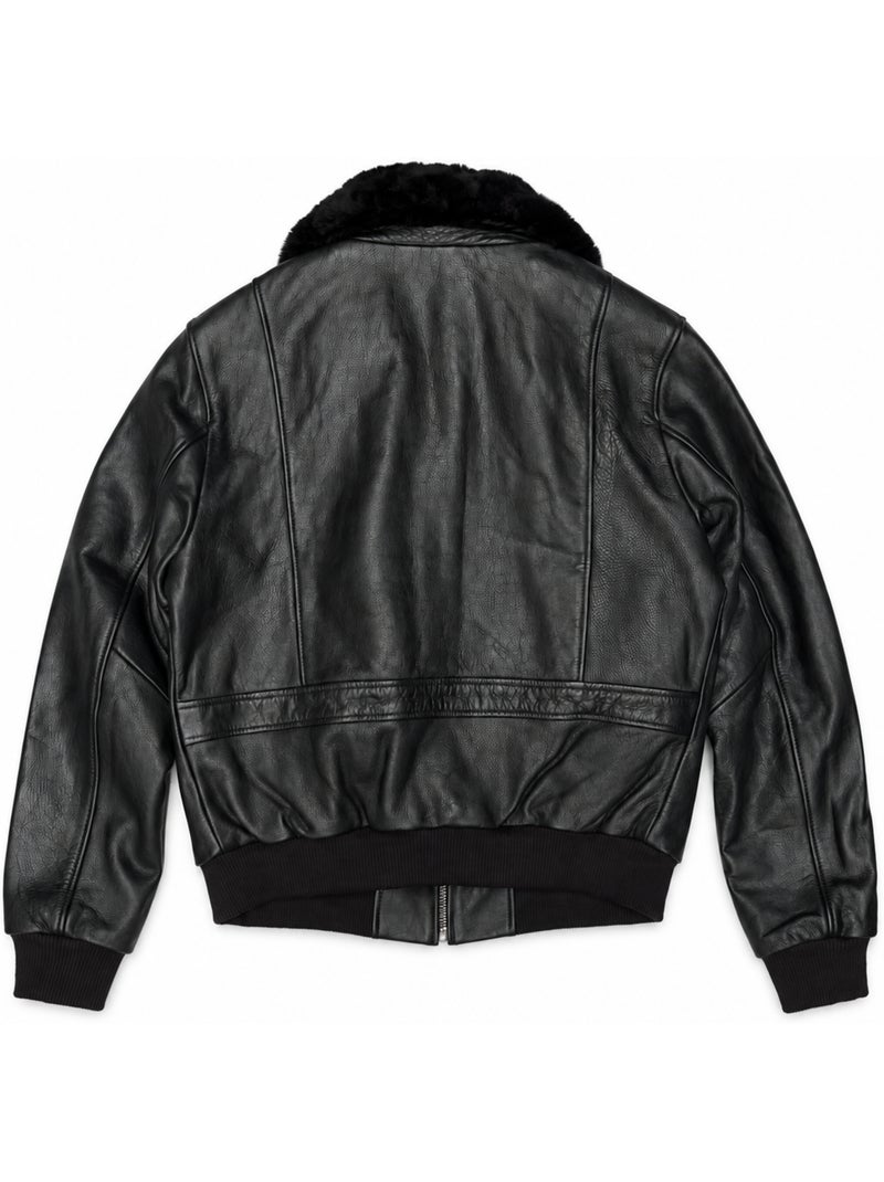 Blouson fligh airborn  redskins Noir - Kiabi
