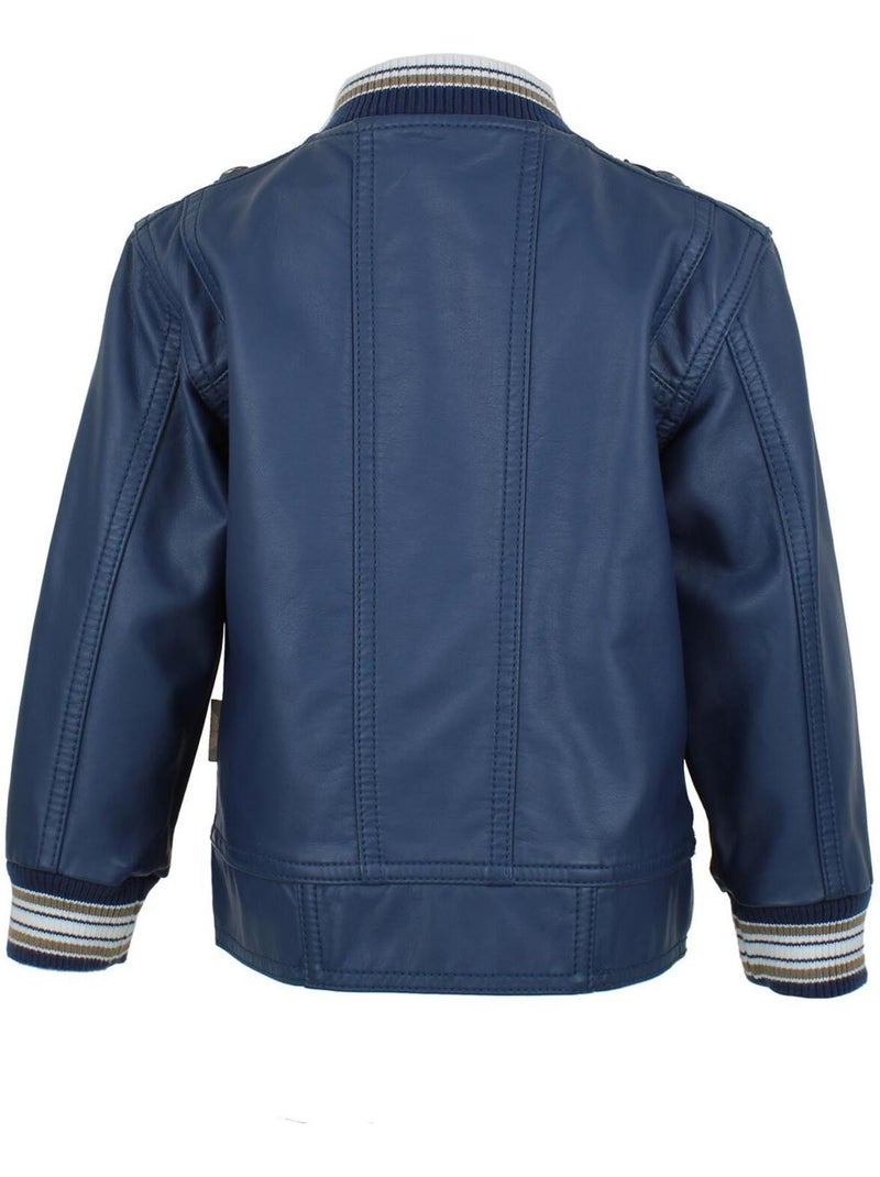 Blouson garcon ECIORIBI - HRK Bleu marine - Kiabi