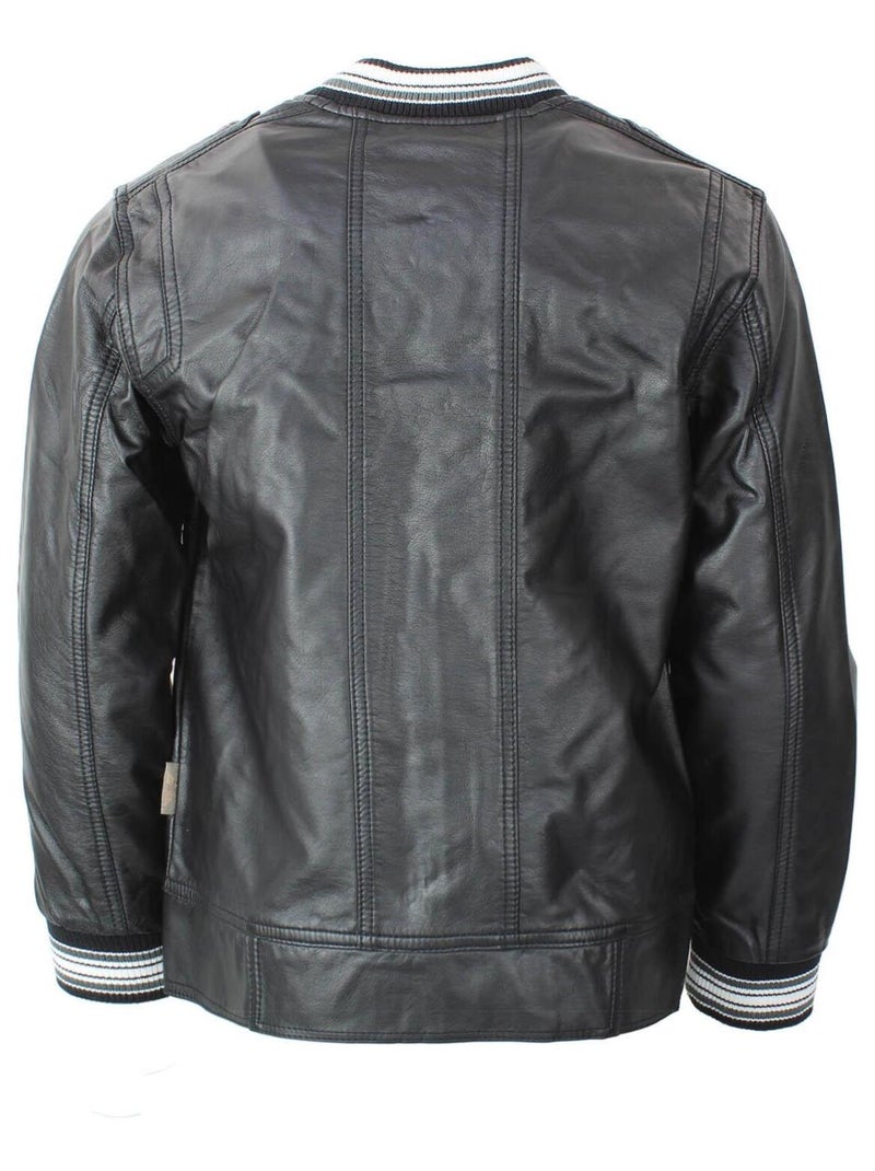 Blouson garcon ECIORIBI - HRK Noir Noir - Kiabi