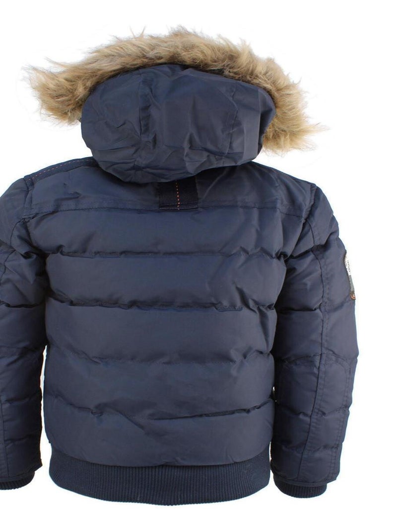 Blouson garçon ECOFLIK - PEAK MOUNTAIN Bleu marine - Kiabi