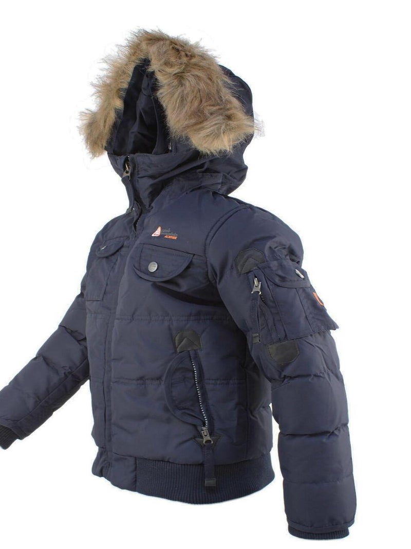 Blouson garçon ECOFLIK - PEAK MOUNTAIN Bleu marine - Kiabi