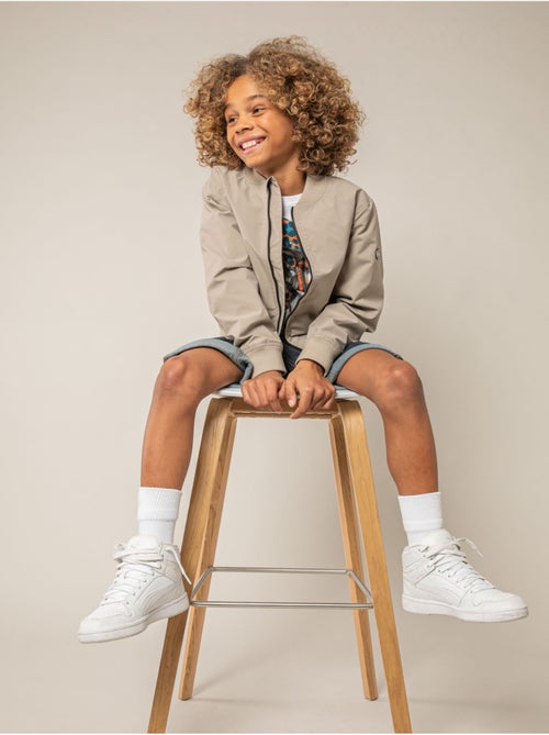 Blouson garçon léger style bomber 'Deeluxe' - Kiabi
