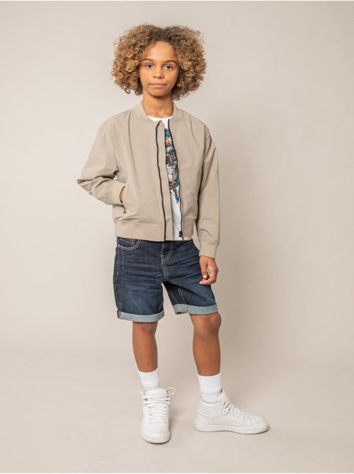 Blouson garçon léger style bomber 'Deeluxe' - Kiabi