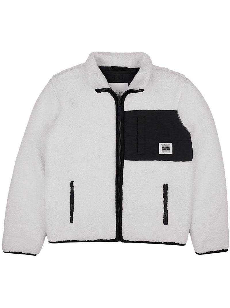 Blouson Garçon Teddy Smith Blanc - Kiabi