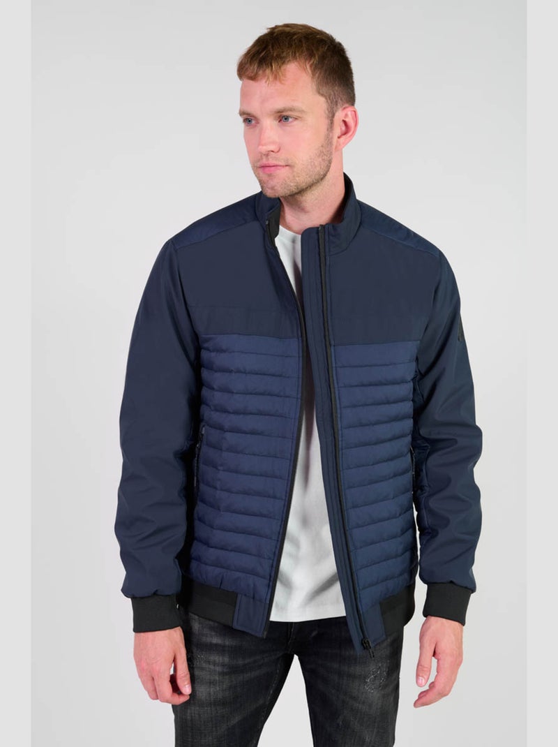 Blouson GARELO 'Le Temps Des Cerises' Bleu - Kiabi
