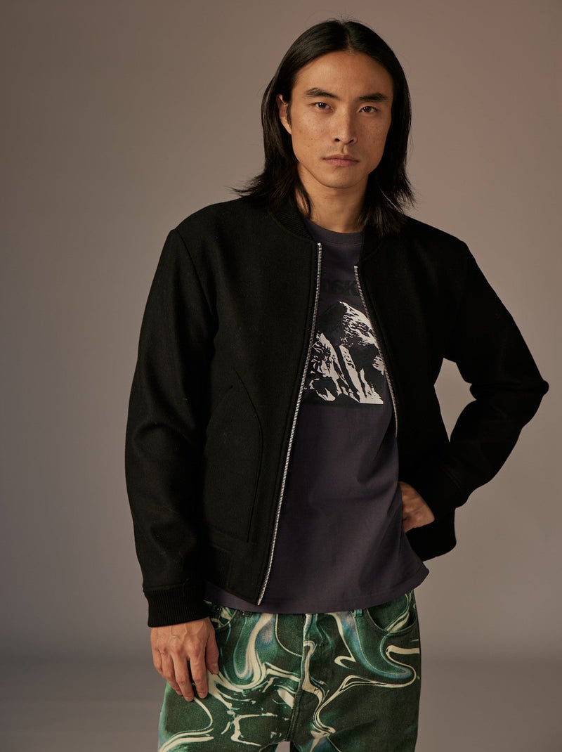 Blouson  Helsinky Chtew Redskins Noir - Kiabi
