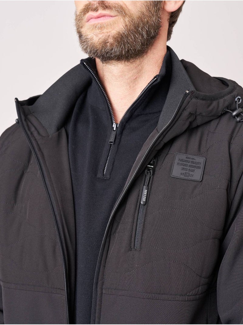 Blouson homme à capuche 'Deeluxe' Noir - Kiabi