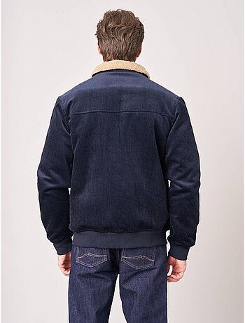 Blouson homme en 100% coton velours côtelé 'deeluxe'