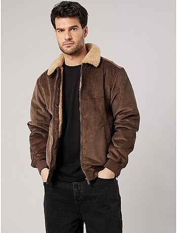 Blouson homme en 100% coton velours côtelé 'deeluxe'