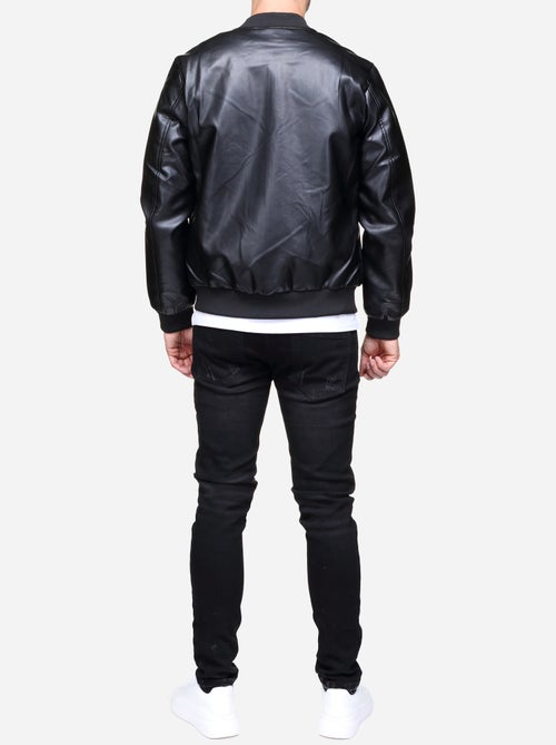 Blouson homme en simili - Kiabi