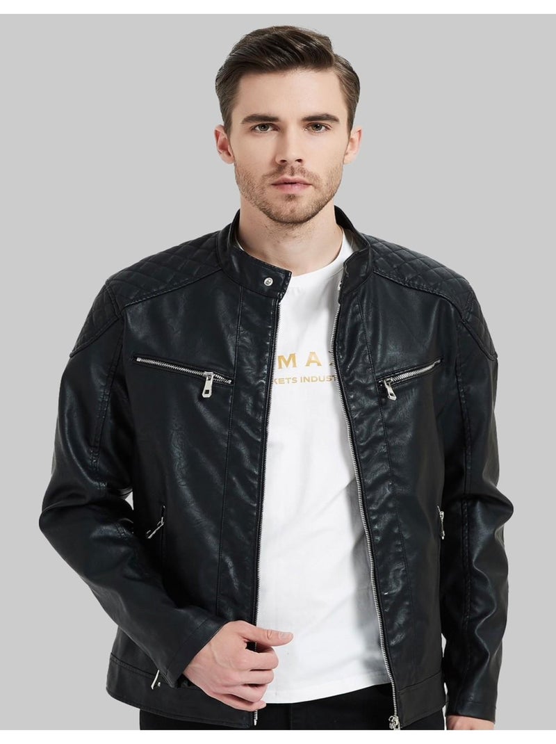 Blouson homme Kebello Noir Noir - Kiabi