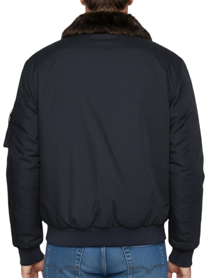 Blouson homme schott Bleu marine - Kiabi