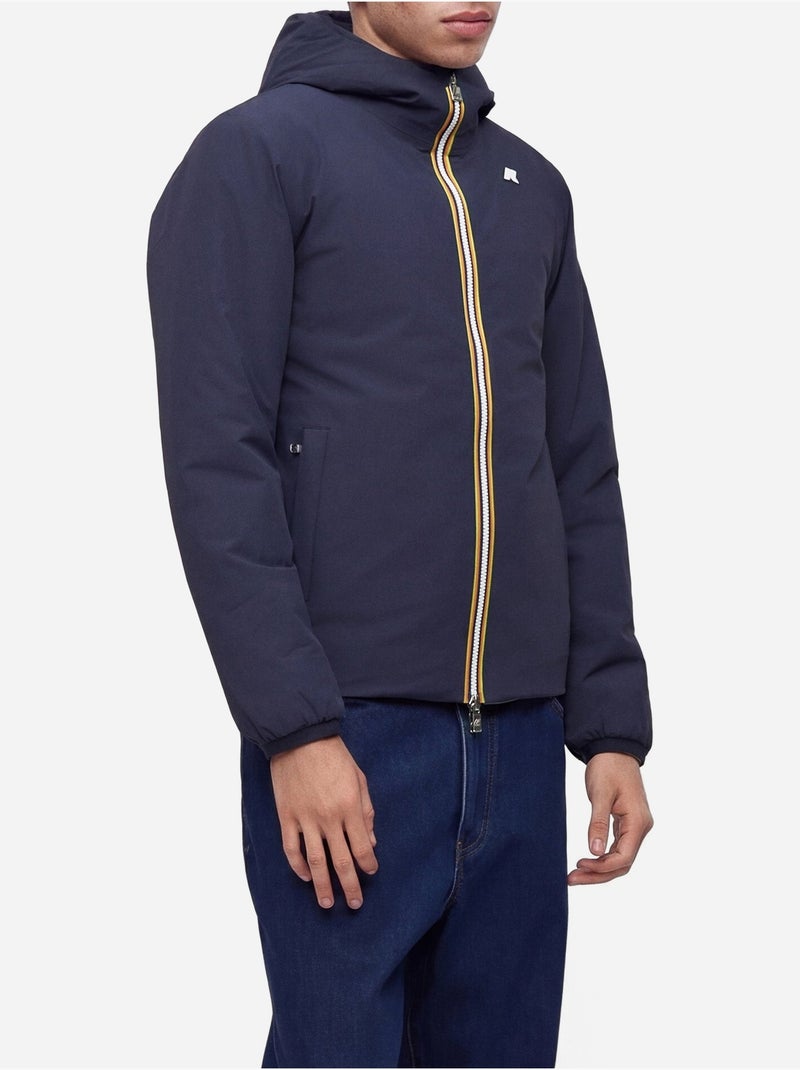 Blouson jack st warm double  - k-way Bleu - Kiabi