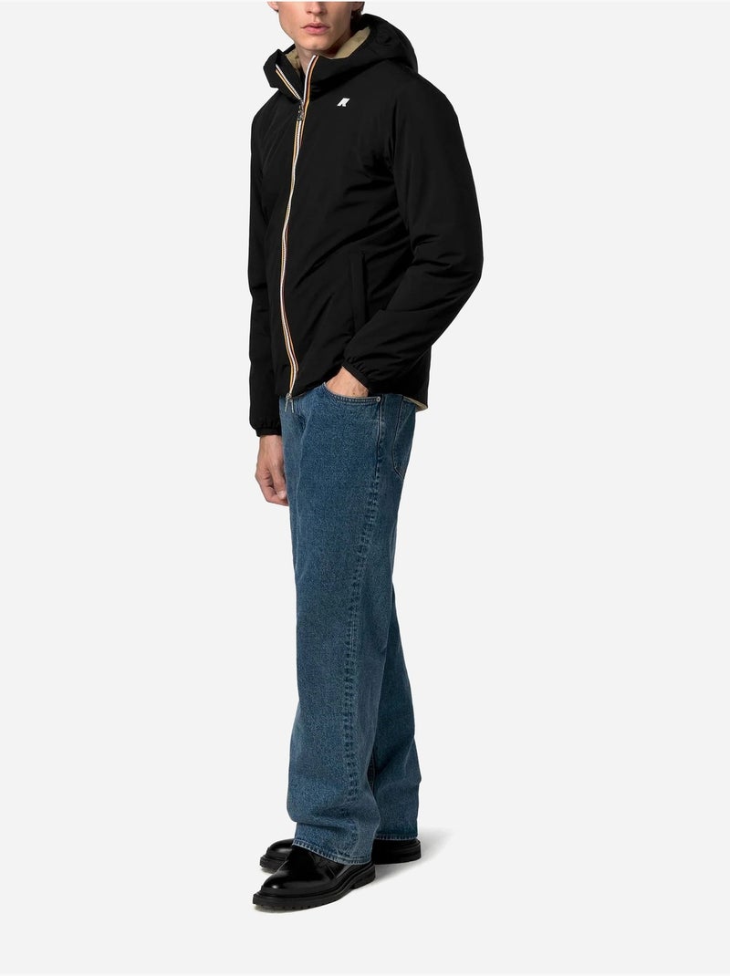 Blouson jack st warm double  - k-way Noir - Kiabi