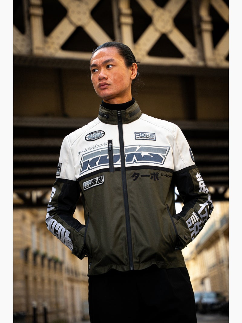 Blouson Jap Motors Redskins Vert - Kiabi