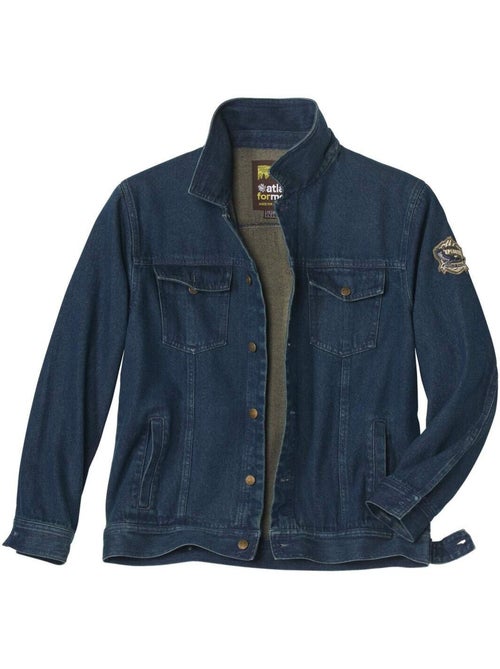 Blouson jean wild explorer - atlas for men - Kiabi Blouson jean wild explorer - atlas for men - Kiabi