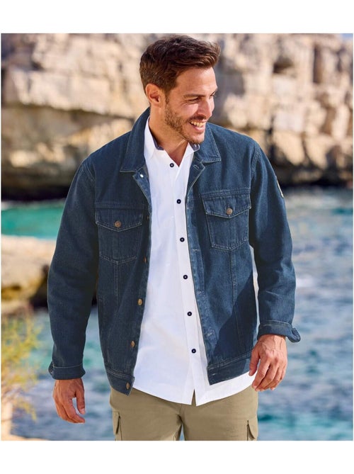 Blouson jean wild explorer - atlas for men - Kiabi Blouson jean wild explorer - atlas for men - Kiabi