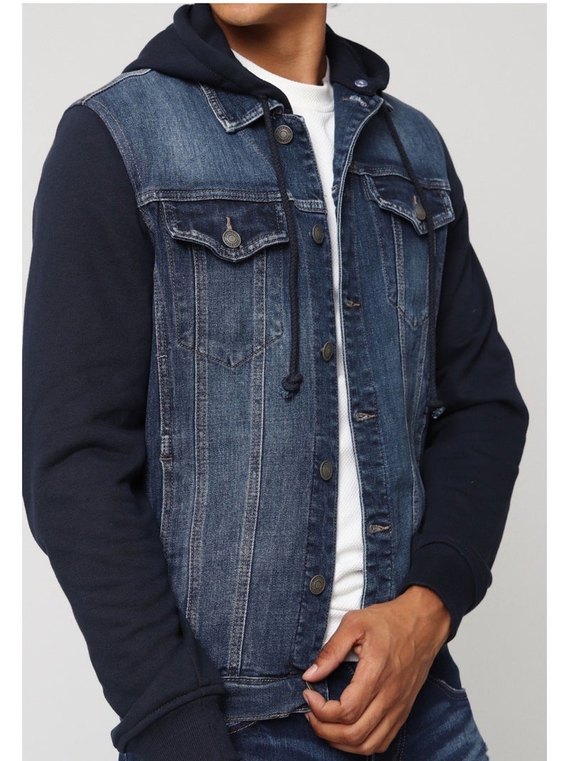 Blouson jeans Kebello Bleu - Kiabi