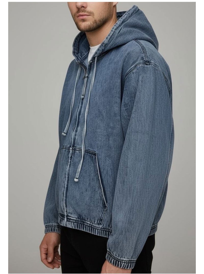 Blouson jeans Kebello Bleu - Kiabi