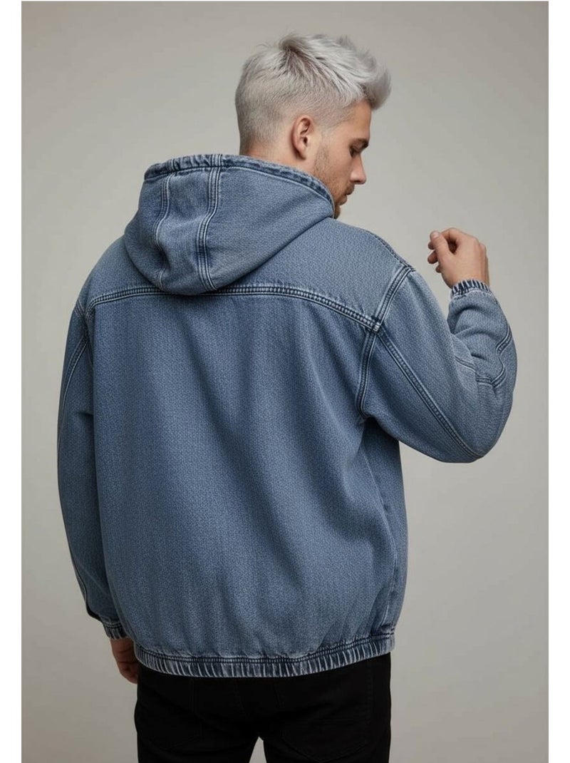 Blouson jeans Kebello Bleu - Kiabi