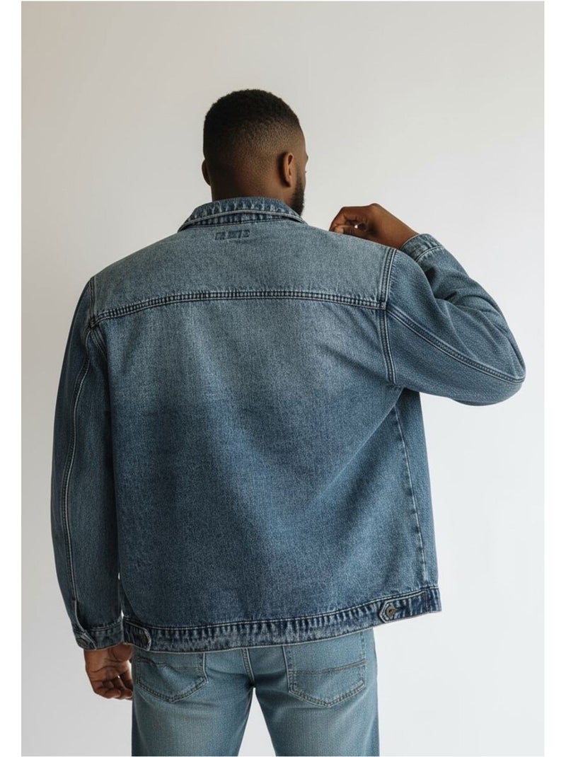 Blouson jeans Kebello Bleu - Kiabi