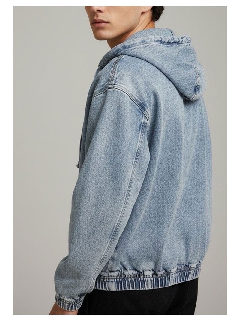 Blouson jeans Kebello Bleu - Kiabi