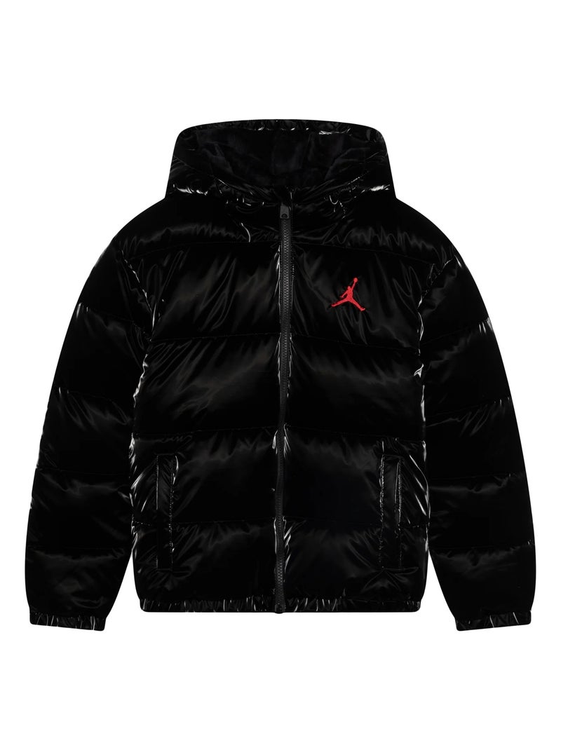 Blouson Jordan à capuche Noir - Kiabi