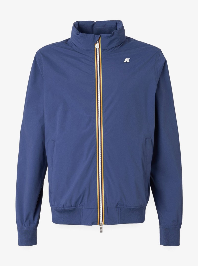 Blouson K-Way Amaury Stretch Nylon Bleu - Kiabi