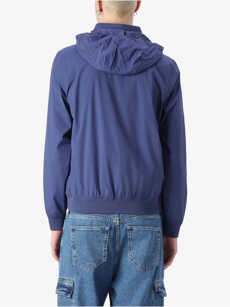 Blouson K-Way Amaury Stretch Nylon Bleu - Kiabi