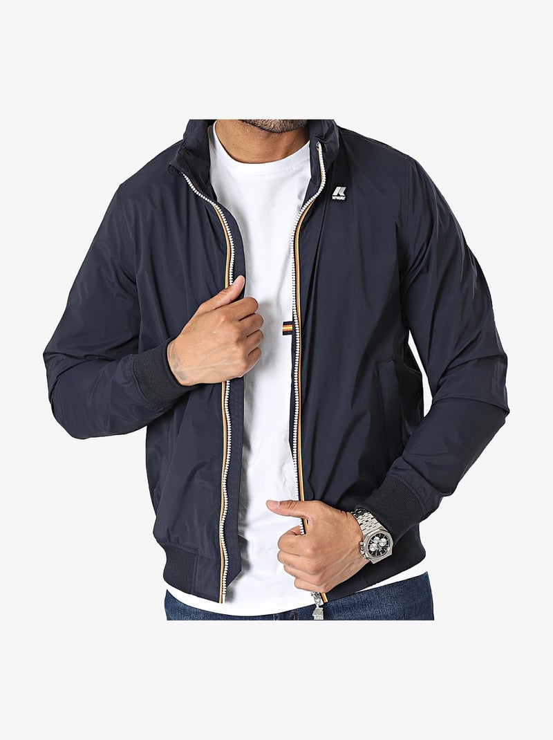 Blouson K-Way Amaury Stretch Nylon Bleu foncé - Kiabi
