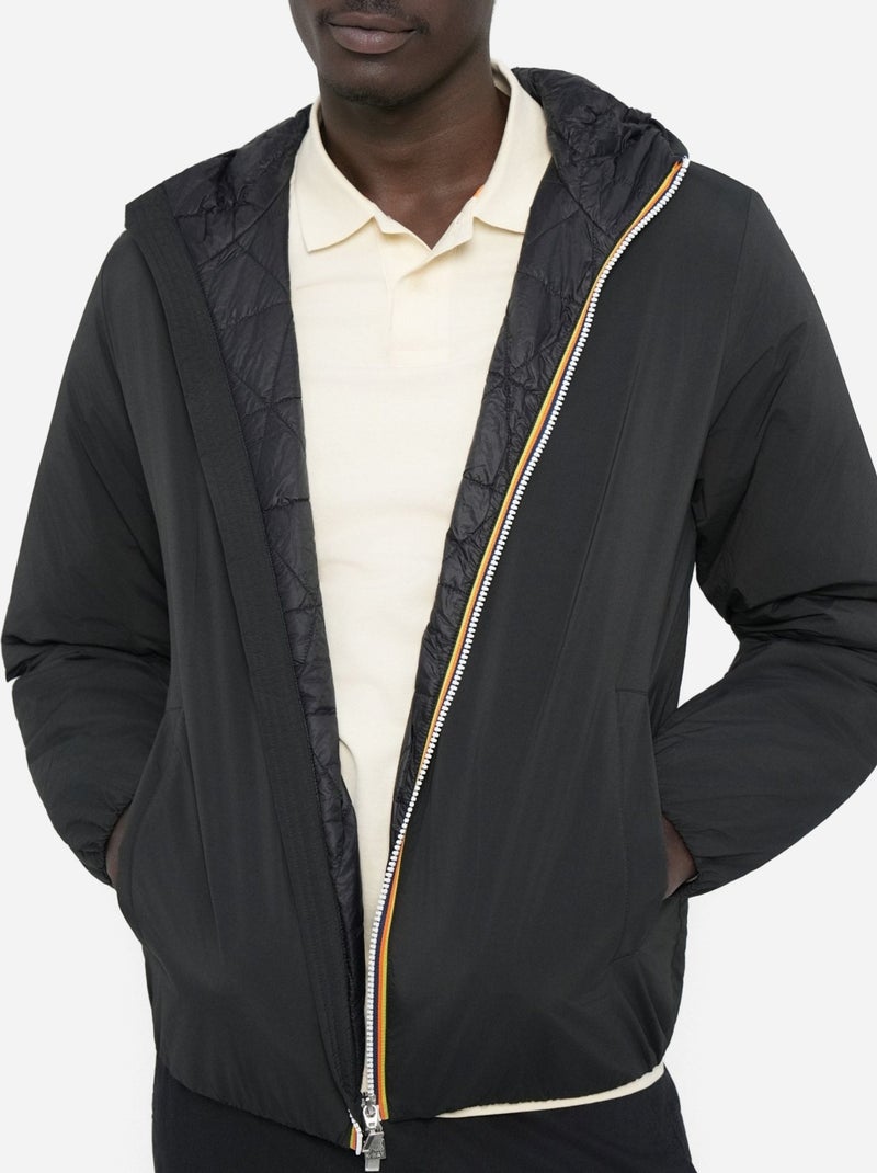 Blouson K-Way Jack Plain Warm Noir - Kiabi