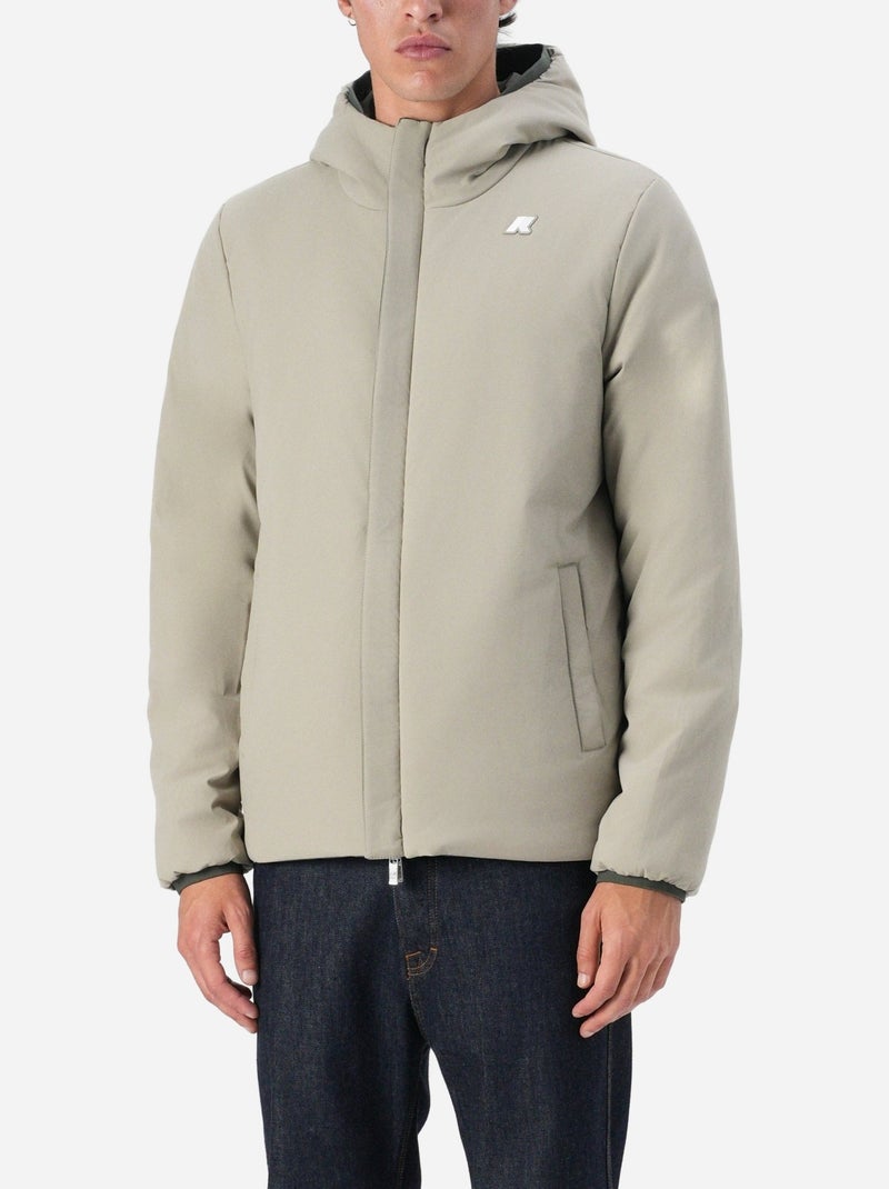 Blouson K-Way Jack St Warm Double Kaki - Kiabi