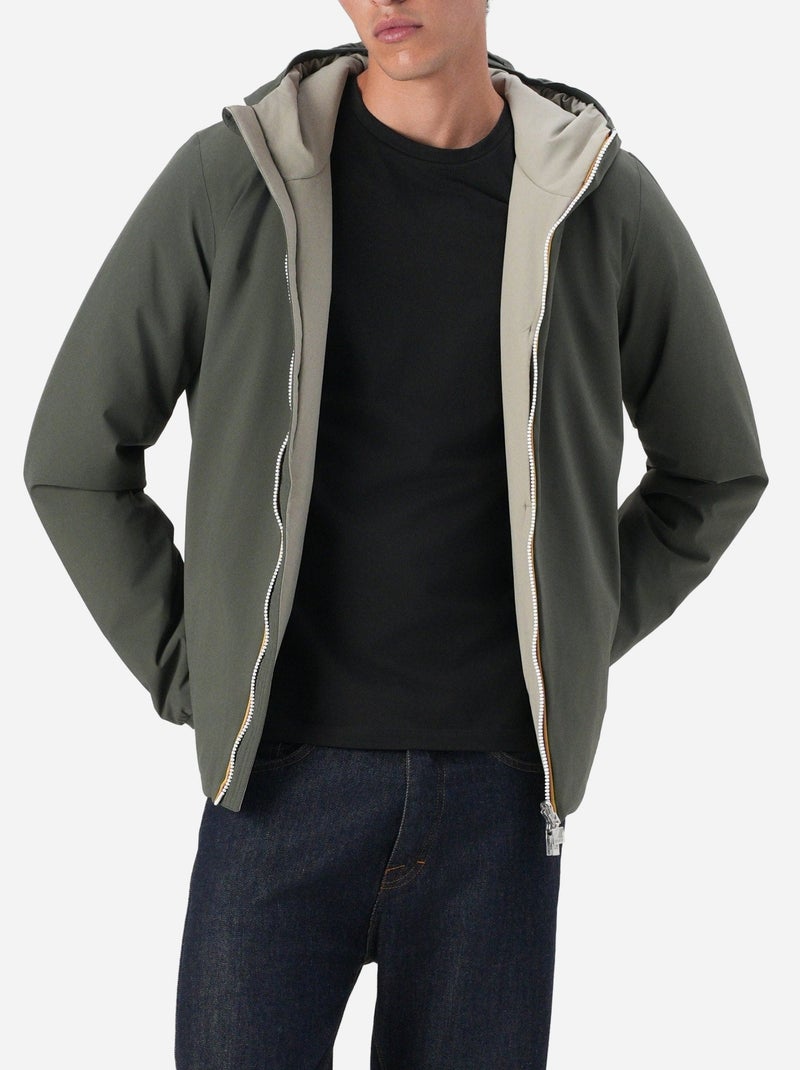 Blouson K-Way Jack St Warm Double Kaki - Kiabi