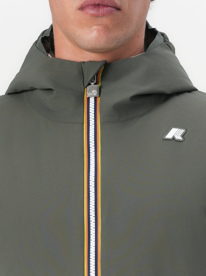 Blouson K-Way Jack St Warm Double Kaki - Kiabi