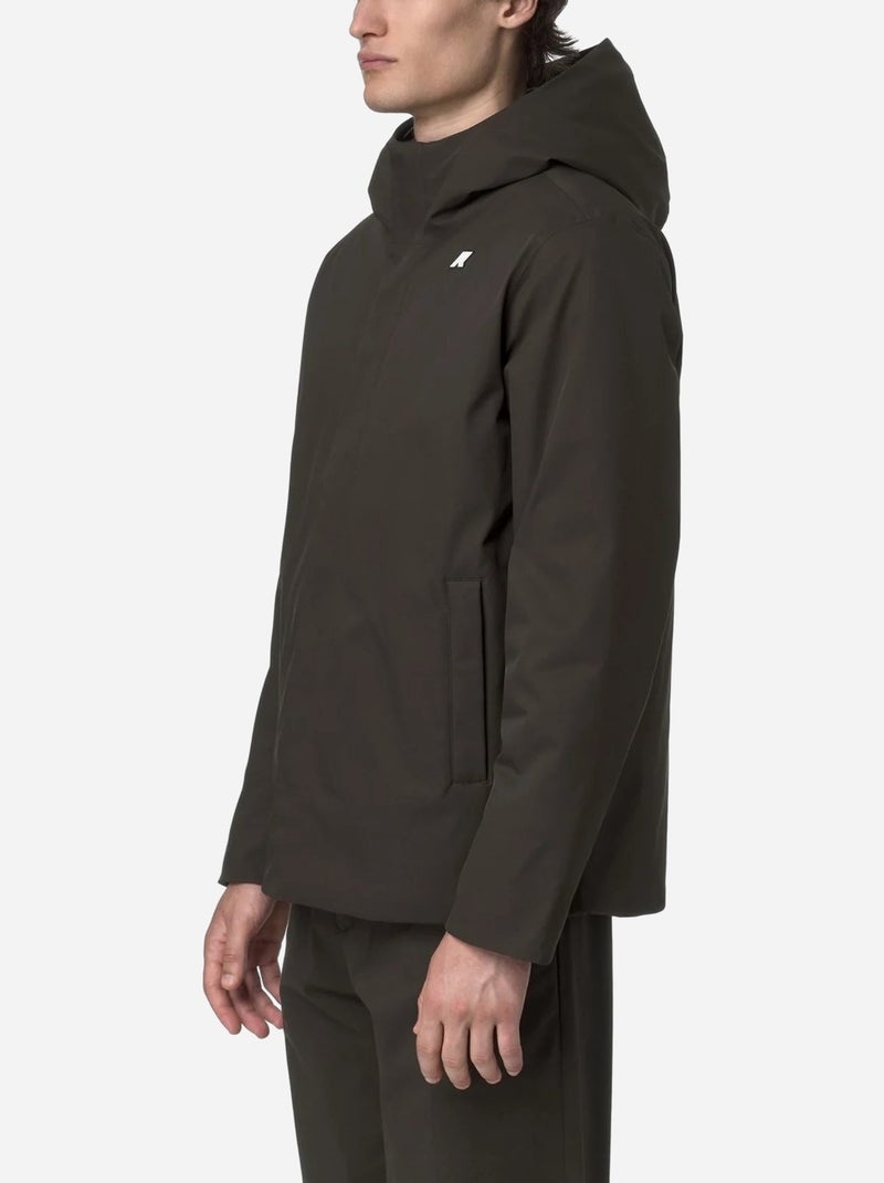 Blouson K-Way Jacko Twill Marmotta Marron - Kiabi
