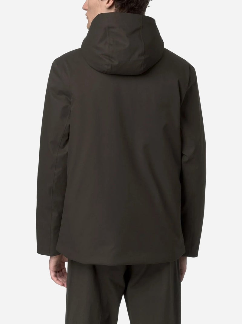 Blouson K-Way Jacko Twill Marmotta Marron - Kiabi