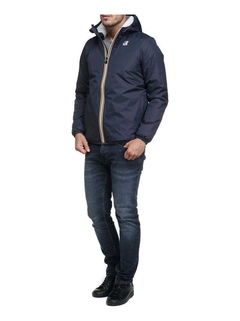 Blouson K-Way Le Vrai 3.0 Claude Orsetto Bleu - Kiabi