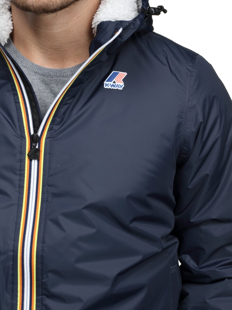 Blouson K-Way Le Vrai 3.0 Claude Orsetto Bleu - Kiabi