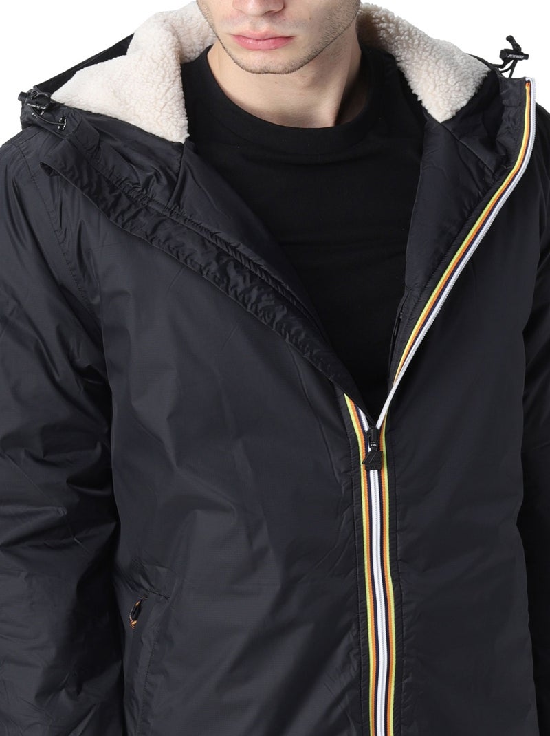 Blouson K-Way Le Vrai 3.0 Eiffel Orsetto Noir - Kiabi
