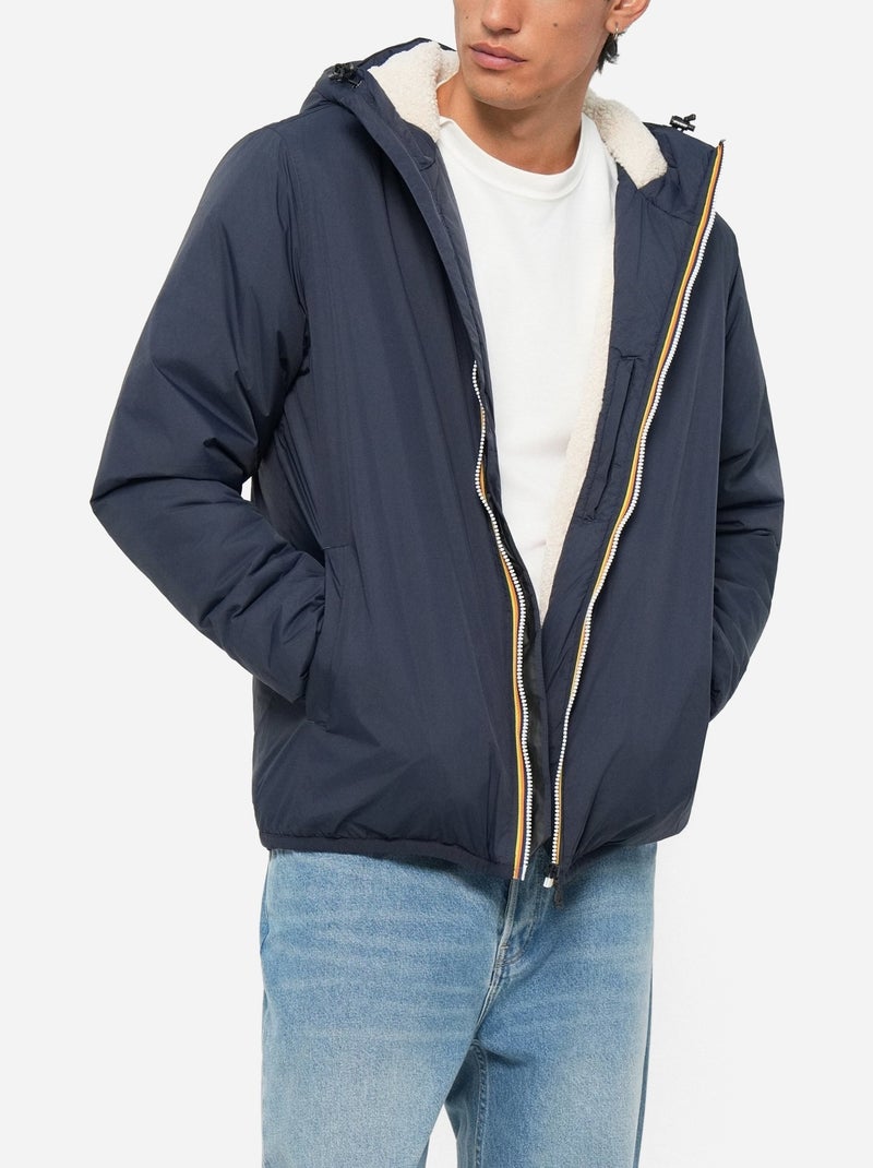 Blouson K-Way LE VRAI 4.0 CLAUDE ORSETTO Bleu - Kiabi