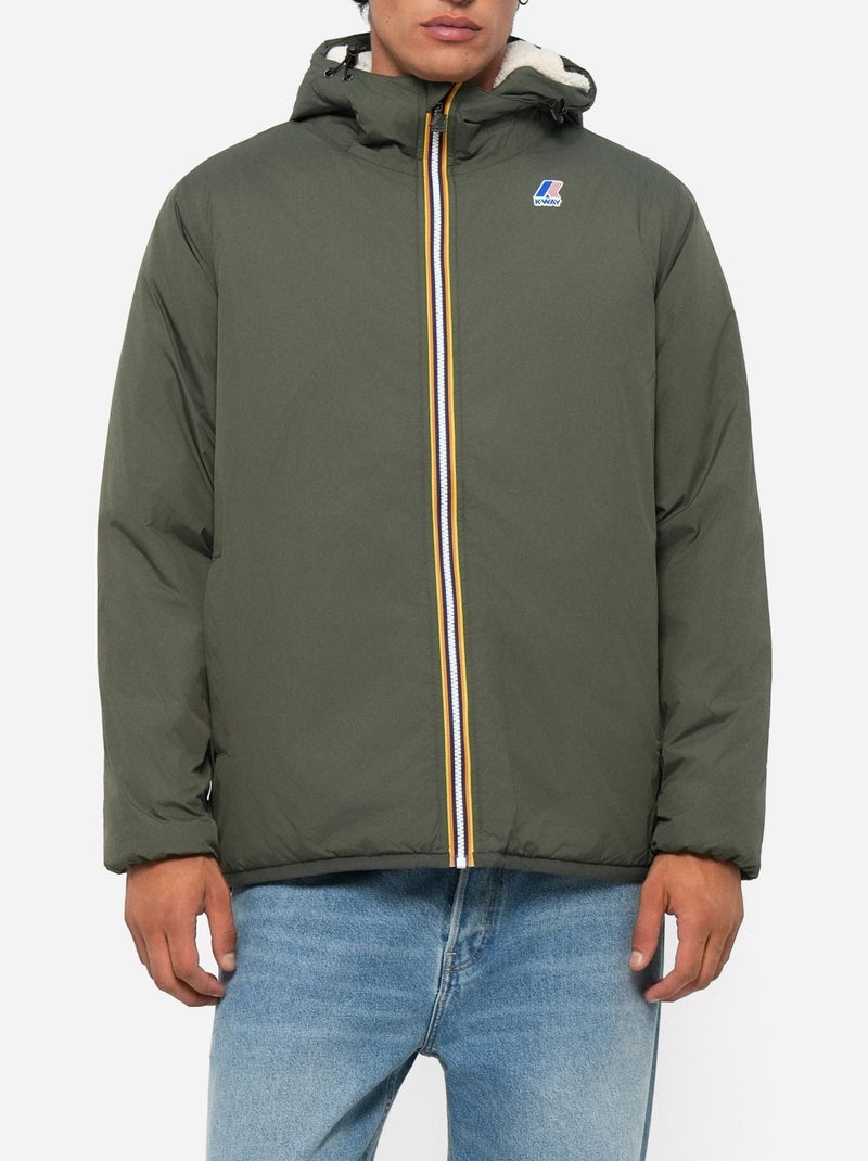 Blouson K-Way LE VRAI CLAUDE ORSETTO Kaki Homme