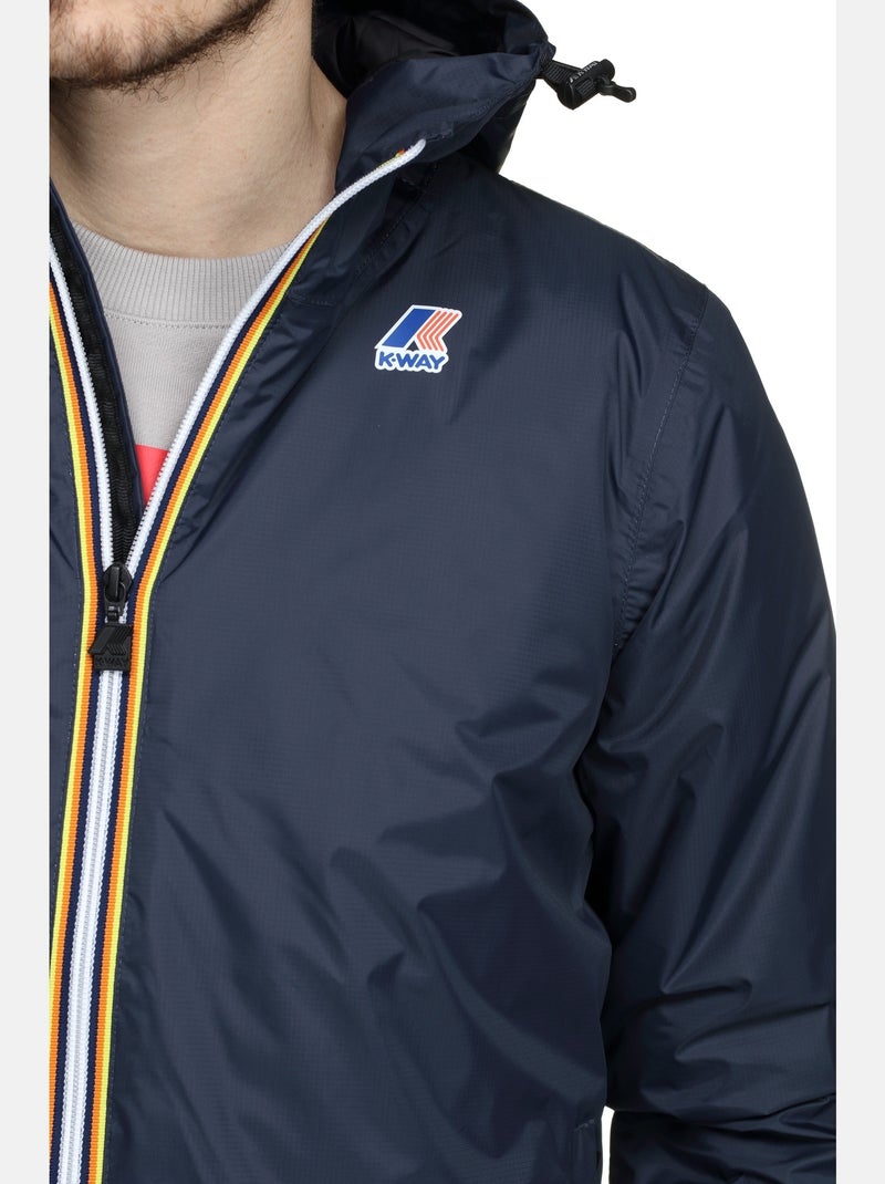 Blouson K-Way Le Vrai 4.0 Claude Warm Bleu - Kiabi