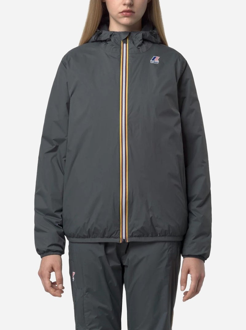Blouson K-Way Le Vrai 4.0 Claude Warm Gris foncé - Kiabi