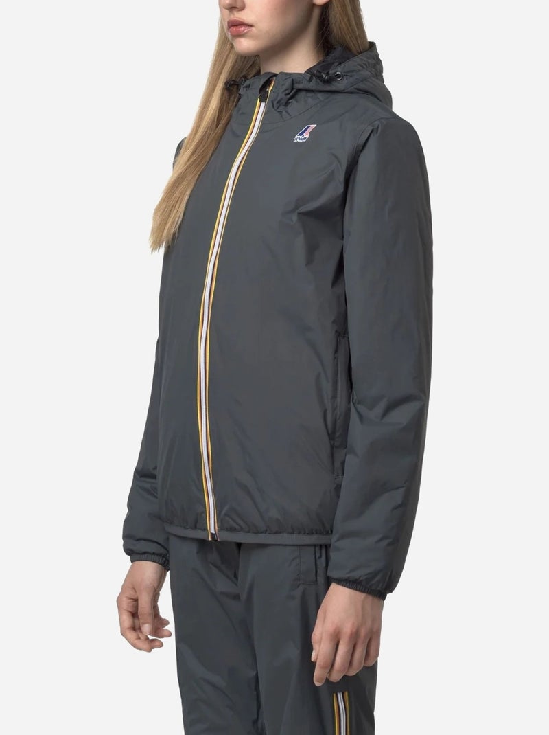 Blouson K-Way Le Vrai 4.0 Claude Warm Gris foncé - Kiabi