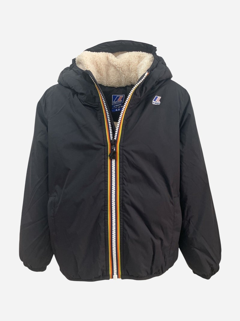 Blouson K-Way P. Le Vrai 4.0 Claude Orsetto Noir - Kiabi