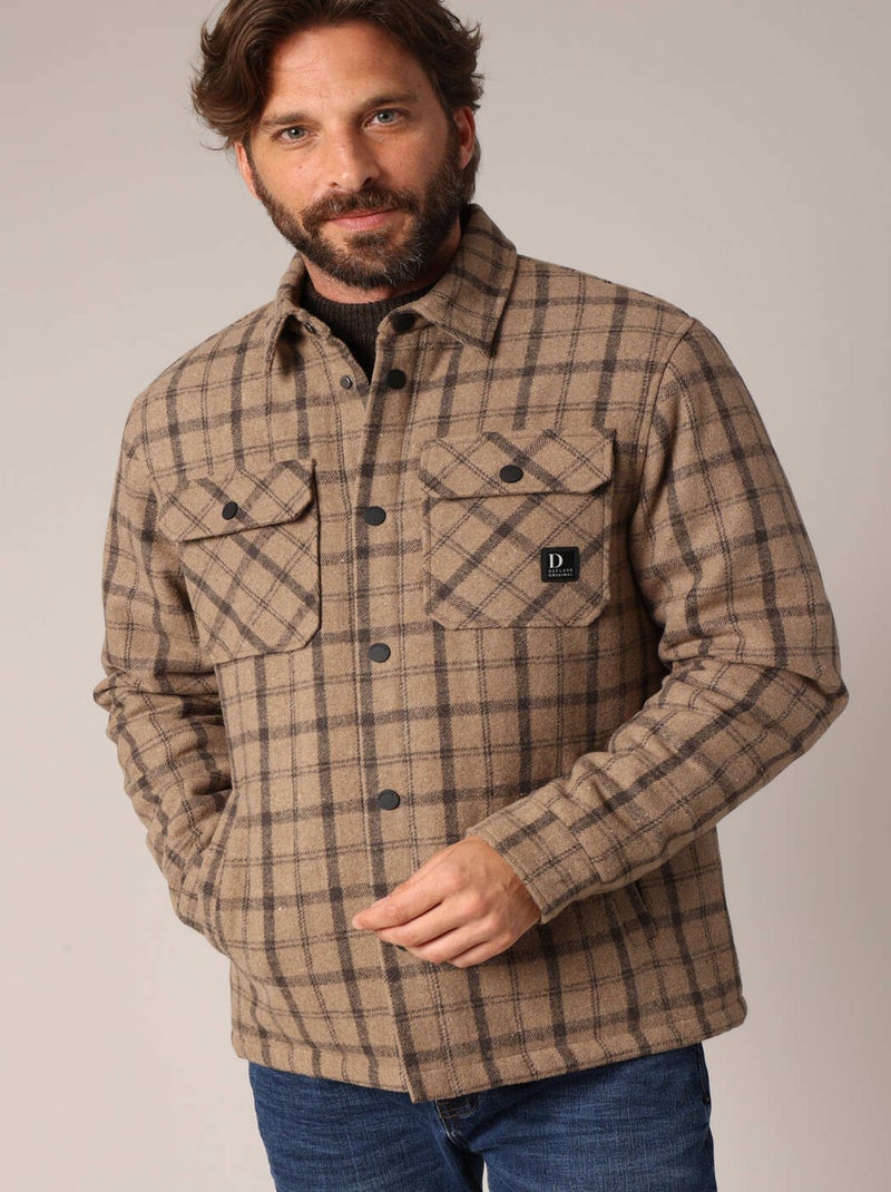 Blouson KAIDO Gris taupe - Kiabi