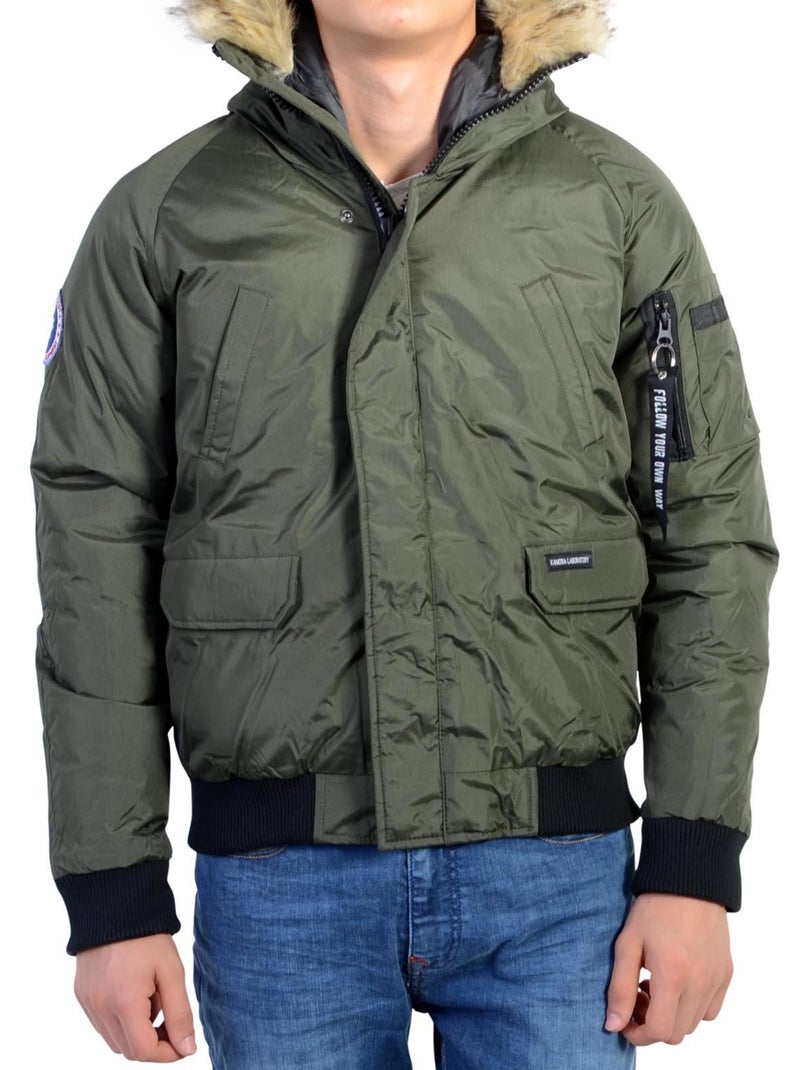 Blouson Kamora Enfant Aria Vert - Kiabi